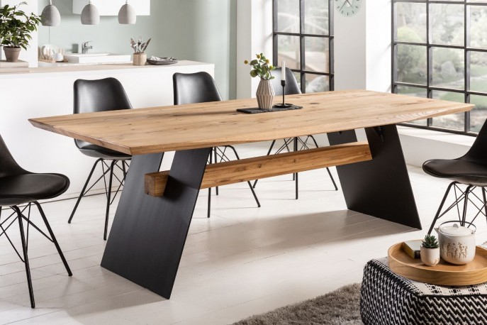 Dining table Grand Oak 200cm natural wild oak