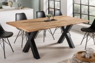 Dining table Living Edge 200cm wild oak 40mm