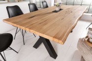 Dining table Living Edge 200cm wild oak 40mm
