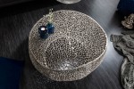 LEVA - 80 cm soffbord I silverfärg