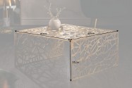 YAYA - 60 cm soffbord i guldfärg