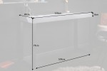 YINA - 120 cm laptop-skrivbord i grått