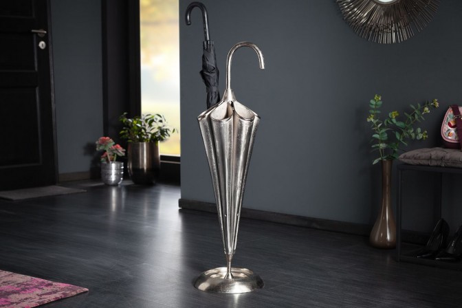 VINNI - 90 cm paraplyställ i silver