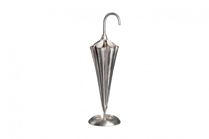 VINNI - 90 cm paraplyställ i silver