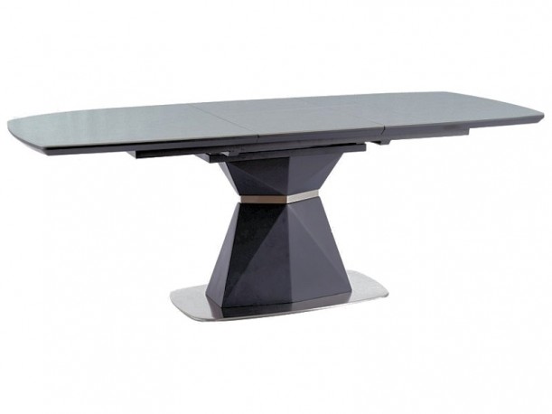 HERNAN - 160-210 CM - MATBORD MED FÖRLÄNGNINGSFUNKTION GRÅ      Catalog Products 
