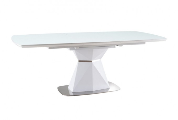Cortez table white matt