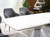 Cortez table white matt