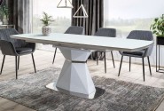 Cortez table white matt