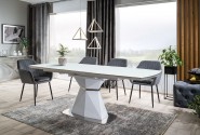 Cortez table white matt