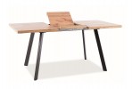 Brick table wotan oak / black