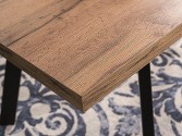 Brick table wotan oak / black