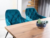 Brick table wotan oak / black