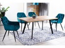 Brick table wotan oak / black