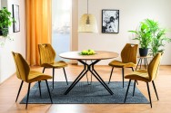 Colt table oak / black mat