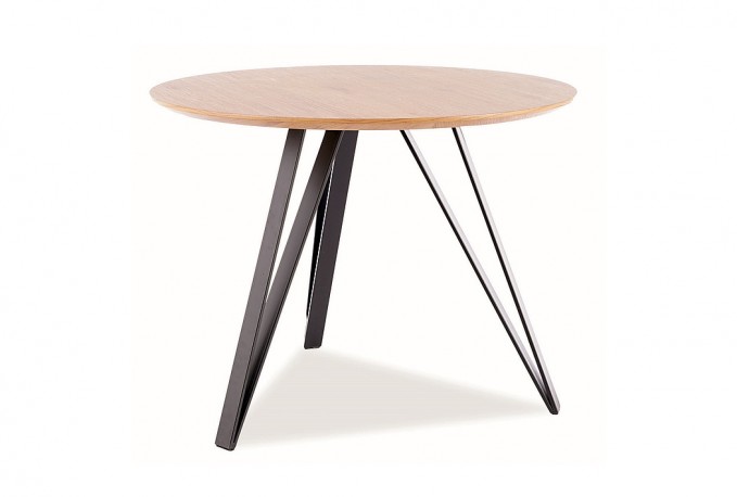 CLELAND - 100 CM - RUNT MATBORD EK