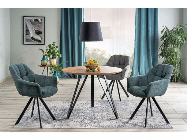 CLELAND - 100 CM - RUNT MATBORD EK