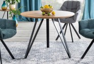 CLELAND - 100 CM - RUNT MATBORD EK