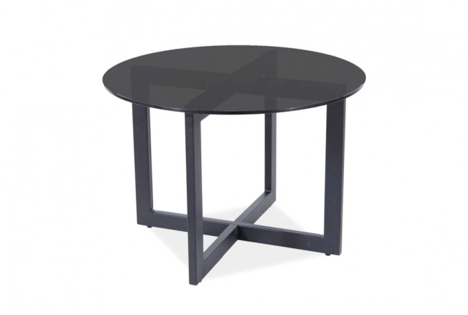 ALBA - 60 cm soffbord i mattsvart