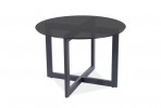 ALBA - 60 cm soffbord i mattsvart
