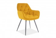 Cherry Matt Velvet chair