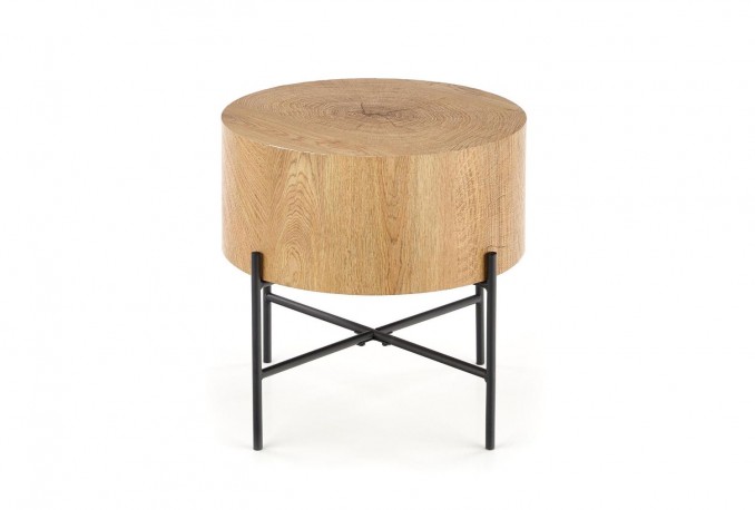 SAM - 45 cm soffbord i ek/svart