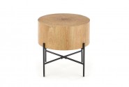 SAM - 45 cm soffbord i ek/svart