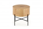 SAM - 45 cm soffbord i ek/svart
