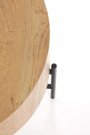 SAM - 45 cm soffbord i ek/svart