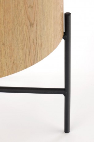 SAM - 45 cm soffbord i ek/svart