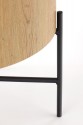 SAM - 45 cm soffbord i ek/svart