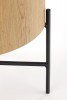SAM - 45 cm soffbord i ek/svart