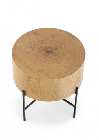 SAM - 45 cm soffbord i ek/svart