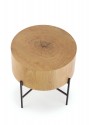SAM - 45 cm soffbord i ek/svart