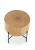 SAM - 45 cm soffbord i ek/svart