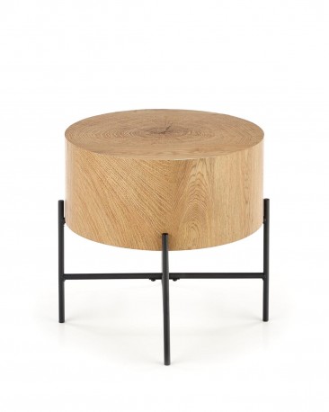 SAM - 45 cm soffbord i ek/svart