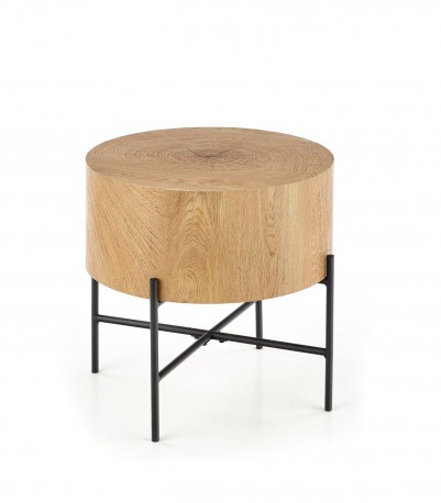 SAM - 45 cm soffbord i ek/svart