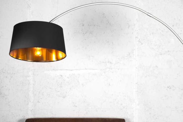 Stehleuchte Forma schwarz gold