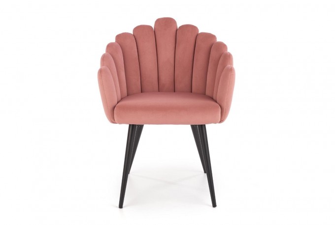 EVIE - Matstol i Rosa Sammet