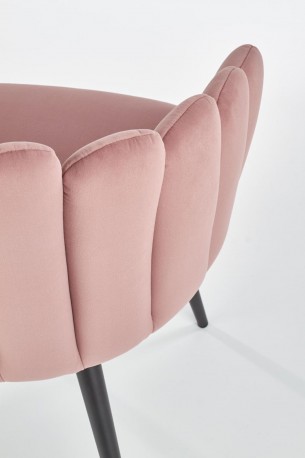 EVIE - Matstol i Rosa Sammet