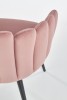 EVIE - Matstol i Rosa Sammet