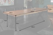 JURA X - Handgjort matbord i massivträ honung