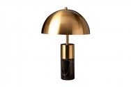 Table lamp Burlesque gold marble black