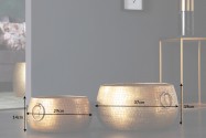 PLANTA - 2 st krukor i guldfärg