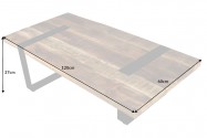 REZA - 120 cm soffbord i mangoträ