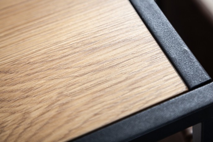 TIRA - 47 cm laptop-bord i ek