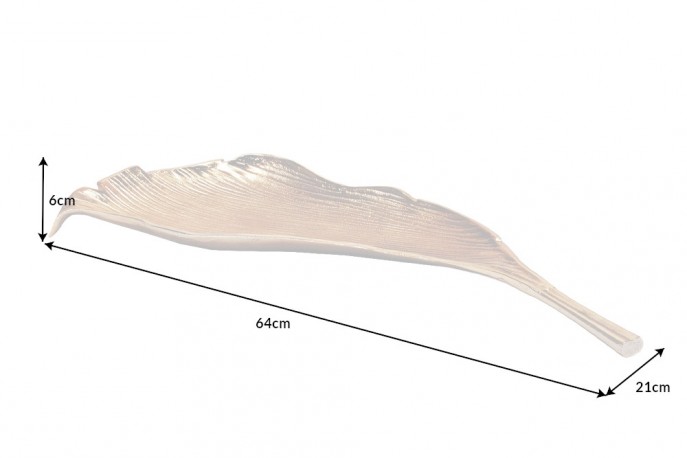 ELLA - 65 cm skål i guld