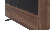 ASPEN - 92cm Garderob I Mörkbrun Charleston E