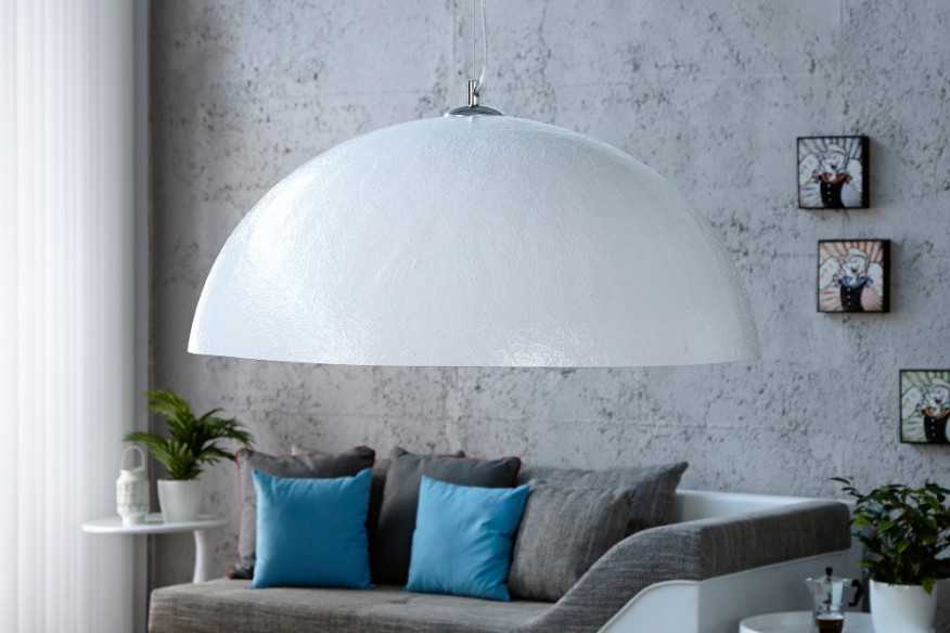 BLISTER - Ø70CM TAKLAMPA VIT/SILVER