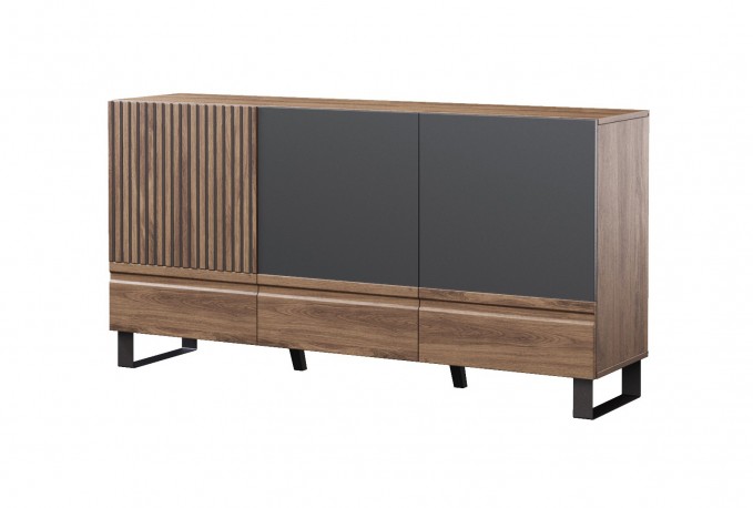 ASPEN - 165CM Sideboard I Mörkbrun Charleston