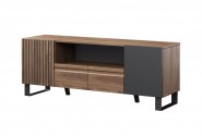ASPEN - 147CM TV-Bänk I Mörkbrun Charleston Ek